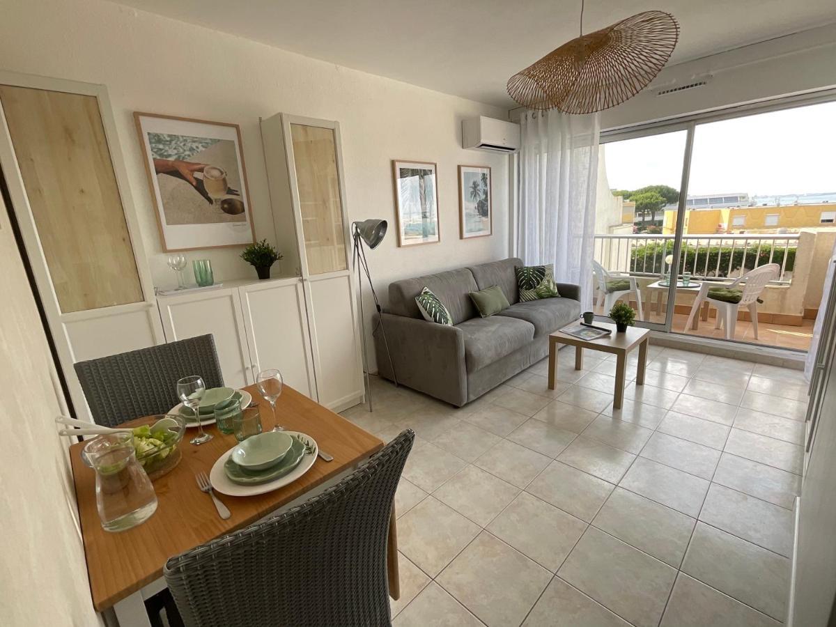 Studio Le Vue Mer Acces Direct A La Plage Parking Prive Clim Belle Terrasse Le Grau-du-Roi Eksteriør bilde