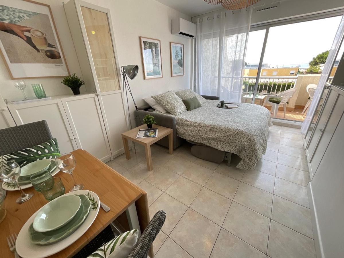 Studio Le Vue Mer Acces Direct A La Plage Parking Prive Clim Belle Terrasse Le Grau-du-Roi Eksteriør bilde