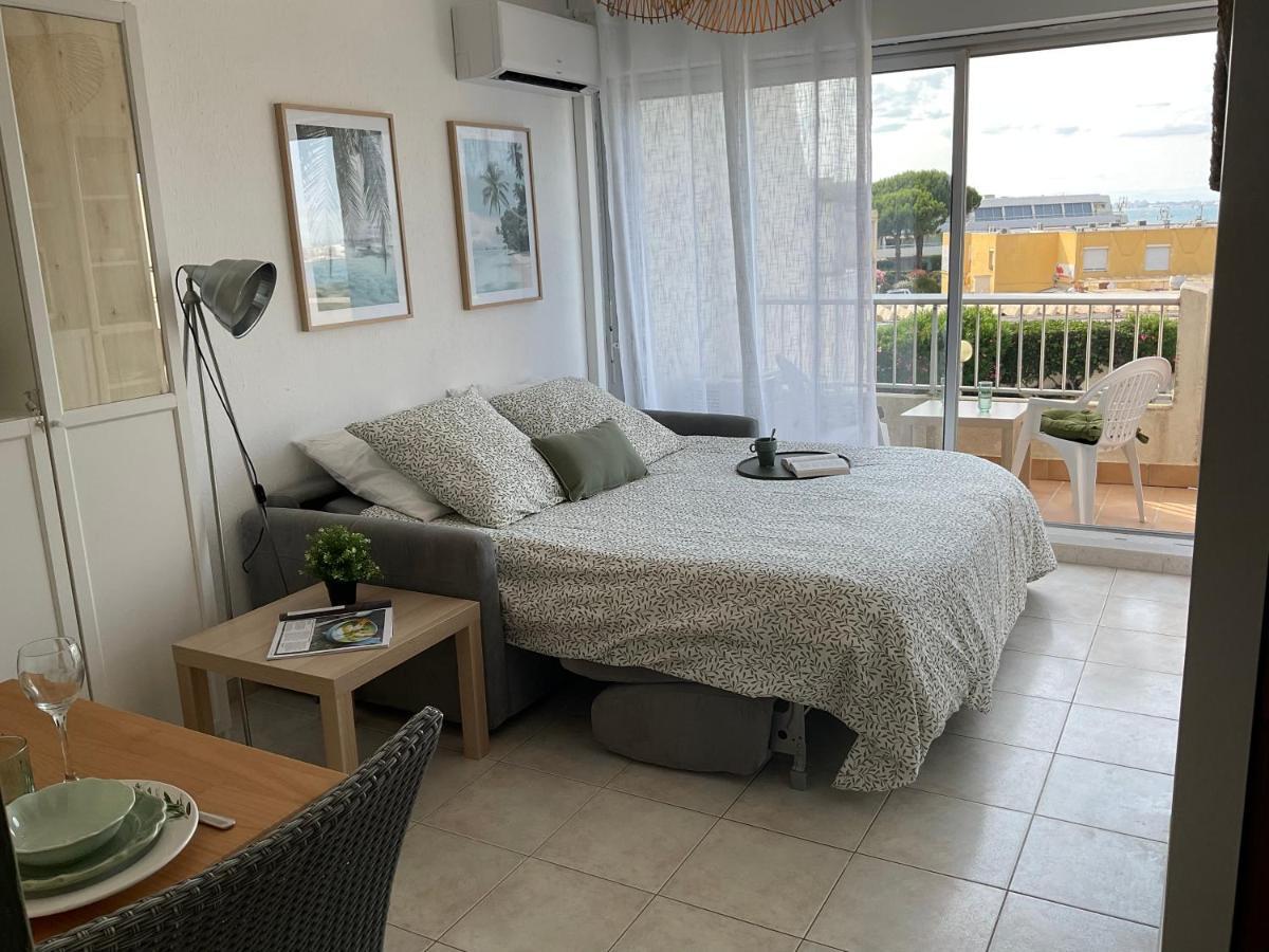 Studio Le Vue Mer Acces Direct A La Plage Parking Prive Clim Belle Terrasse Le Grau-du-Roi Eksteriør bilde