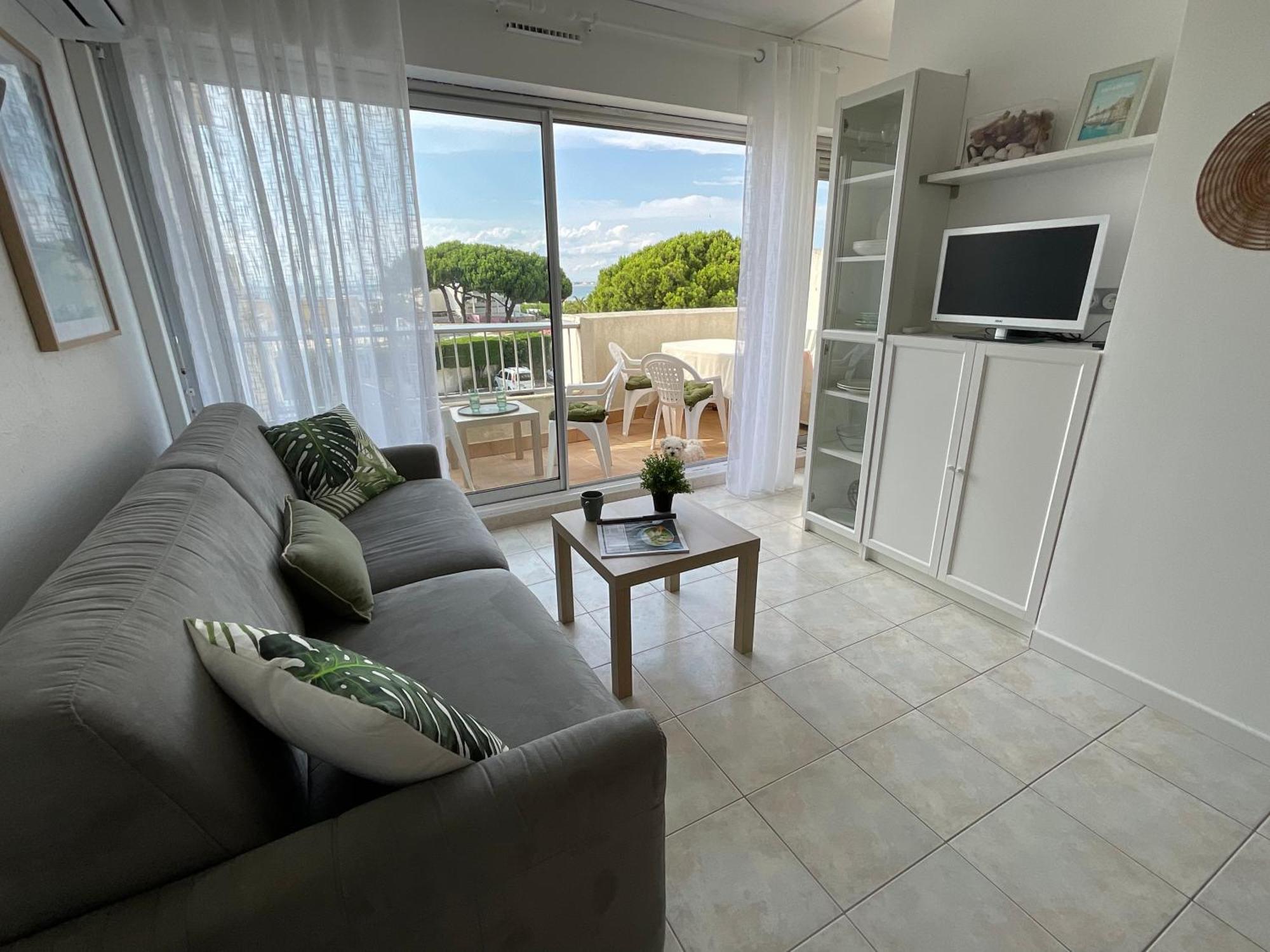 Studio Le Vue Mer Acces Direct A La Plage Parking Prive Clim Belle Terrasse Le Grau-du-Roi Eksteriør bilde